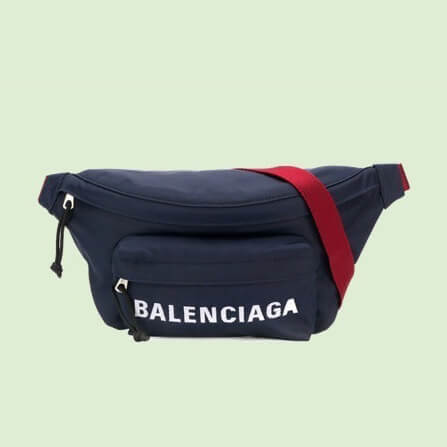 バレンシアガ ベルトバッグ 偽物  ナイロン バレンシアガ ロゴ ベルトパック BELTBAG